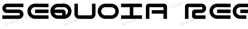 Sequoia Regular字体转换